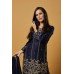 NAVY BLUE INDIAN ETHNIC READYMADE SUIT