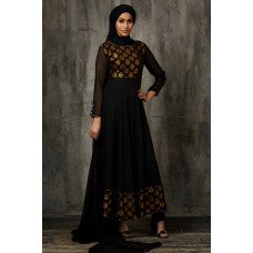 Black Jacket Dress Indian Fancy Evening Party Suit