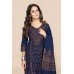 Navy Blue Woolen Suit Readymade Pakistani Dress