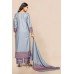 Grey Woolen Salwar Kameez Pakistani Designer Suit