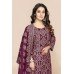 Plum Readymade Salwar Suit Indian Designer Dress