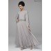 GREY SILVER INDIAN STYLE FLARED MAXI 