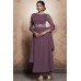 MAUVE CIRCULAR STYLE READY MADE INDIAN SALWAR SUIT