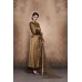 STUNNING ANTIQUE GOLD SLIT STYLE INDIAN WEDDING STYLE READY MADE SALWAR SUIT 