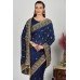 Royal Blue Classic Indian Readymade Saree