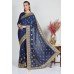 Royal Blue Classic Indian Readymade Saree