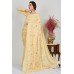 Yellow Embroidered Designer Saree