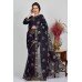 Navy Blue Shimmering Evening Wear Saree