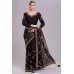 ZIDCS-215 ATTRACTIVE BLACK READYMADE PARTY WEAR SAREE