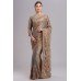 ZIDCS-212 SILVER GREY PAKSITANI READYMADE SAREE