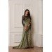 ZIDC-411 EXQUISITE MARTINI OLIVE MEHDNI OCCASION WEAR READY MADE SAREE