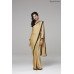 ZIDC-302 BEIGE INDIAN PARTY WEAR READY MADE CAPE STYLE SAREE 