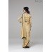 ZIDC-302 BEIGE INDIAN PARTY WEAR READY MADE CAPE STYLE SAREE 