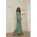 ZIDC-414 STUNNING SEA GREEN GEORGETTE PAKISTANI CASUAL WEAR SAREE