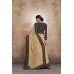 ZIDC-404 GOLD BEIGE INDIAN DESIGNER SAREE UK