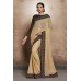 ZIDC-404 GOLD BEIGE INDIAN DESIGNER SAREE UK