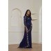 ZIDC-462 STUNNING NAVY BLUE PAKISTANI STYLE READY TO WEAR SARI 