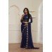 ZIDC-462 STUNNING NAVY BLUE PAKISTANI STYLE READY TO WEAR SARI 