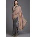 ZIDC-422 GREY PAKISTANI PARTY & OCCASIONAL SAREE