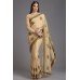 ZIDC-426 BEIGE INDIAN BRIDAL & WEDDING STYLE SAREE