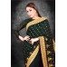 Dark Green Pakistani Designer Festive Saree