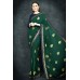 Dark Green Bollywood Designer Indian Saree