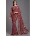 ZIDC-451 Rose Pink Pakistani Designer saree