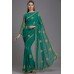 ZIDC-452 Rama Green Party Wedding Saree 