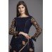 ZIDC-450 Navy Blue Indian Traditional Saree