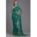 ZIDC-452 Rama Green Party Wedding Saree 