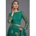 ZIDC-452 Rama Green Party Wedding Saree 