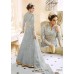 GREY INDIAN BRIDESMAID GOWN 