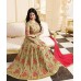 BEIGE HEAVY EMBROIDERED ANARKALI INDIAN STYLE GOWN