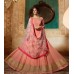 PEACH INDIAN PARTY & MEHNDI WEAR READY MADE GOWN