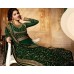 DARK GREEN INDIAN PARTY & MEHNDI WEAR READY MADE GOWN