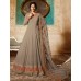 BEIGE INDIAN LONG PARTY & MEHNDI WEAR READY MADE GOWN