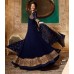 NAVY BLUE INDIAN WEDDING & PARTY WEAR READY MADE GOWN