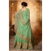 GREEN INDIAN PARTY & MEHNDI WEAR READY MADE GOWN