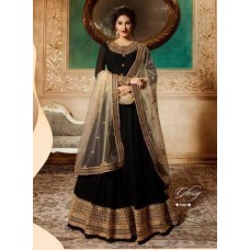 BLACK INDIAN READY MADE LONG PARTY WEAR GOWN