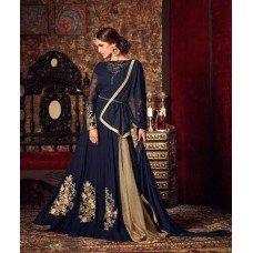 BLUE MAISHA 4406 BY MASKEEN DESIGNER GOWN 