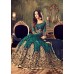 NAVY BLUE INDIAN MAXI PARTY AND BRIDAL ANARKALI SUIT (LARGE SIZE)