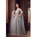 LAVISHING QUIET GREY READY MADE ANARKALI STYLE GOWN 5602