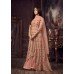 PEACH WEDDING WEAR ANARKALI SUIT 5608-B