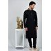Black Pakistani Groom Fancy Kurta Pajama