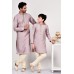 Mauve Traditional Style Indian Party Wear Kurta Pajama