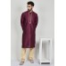 Maroon Kurta Pajama Indian Mens Wedding Suit