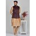 Brown 2 Pockets Wedding Party Men's Waistcoat