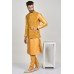 Mustard Indian Men's Wedding Waistcoat 
