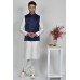 Navy Blue Men's Formal Wedding Party Waistcoat