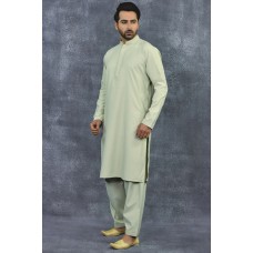 Light Pista Kurta Pajama For Mens Pakistani Designer Menswear